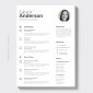 Ilustrasi Template CV , Image by m.salama on Freepik