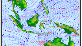 Prakiraan Angin Lapisan 3000 Feet, dari Tangkapan layar di website resmi bmkg