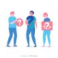 Ilustrasi 3 Pertanyaan Yang sering Diajukan Tentang Psikologi dan Karir, Image by freepik