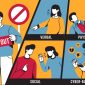 Ilustrasi Kampanye Stop Perundungan/Bullying di Sekolah, Image by freepik