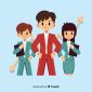 Ilustrasi Pemimpin Muda Berkarakter, 
Image by freepik