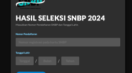 Menu Cek Hasil Seleksi SNBP 2024, sumber : website SNBP Kemendikbud