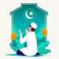 Ilustrasi I'tikaf Ibadah Ramadhan,
Image by freepik