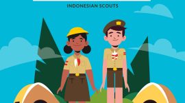 Ilustrasi Peserta Pramuka,
Image by freepik