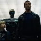 Real Steel - Max, Atom, Charlie Kenton,
(source : screencapture dari Video Real Steel)