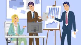 Ilustrasi Profesi Business Development dalam meeting sehari-hari bersama tim,
Image by freepik