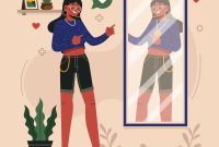 Ilustrasi Memulai Pengembangan Diri Dengan Sederhana, Mulai dari Refleksi Diri,
Image by pikisuperstar on Freepik