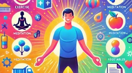 Ilustrasi Cara Mudah Membangkitkan Dopamin,
Image by ChatGPT