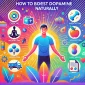 Ilustrasi Cara Mudah Membangkitkan Dopamin,
Image by ChatGPT