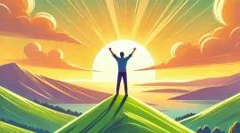 Ilustrasi Inspirasi Lirik Lagu Hari Baru dari RAN