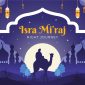 Isra Miraj Nabi Muhammad SAW,
image by freepik