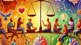 Ilustrasi EQ dan Seni Hidup Bahagia Sejahtera