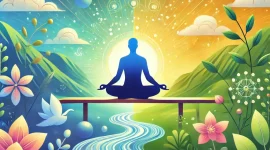 Ilustrasi Mengelola Stres dan Emosi Negatif