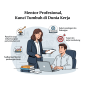 Ilustrasi Mentor Profesional Kunci Tumber di Dunia Kerja