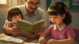 Ilustrasi Orang Tua Mengenali Gaya Belajar Anak secara Optimal