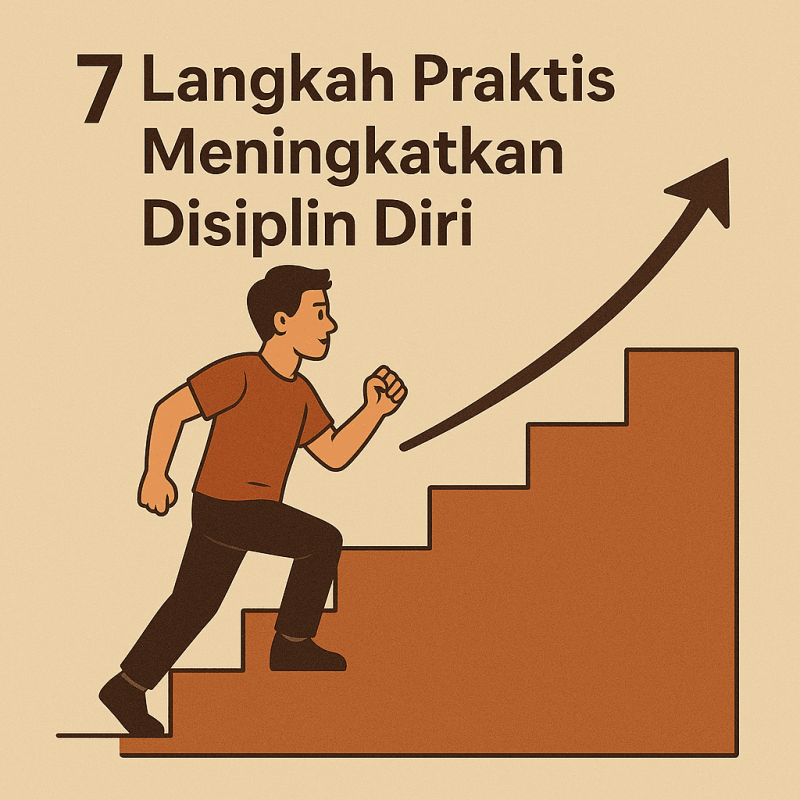 7 Langkah Praktis Meningkatkan Disiplin Diri