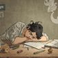 ilustrasi Tanda Tanda Patental Burnout