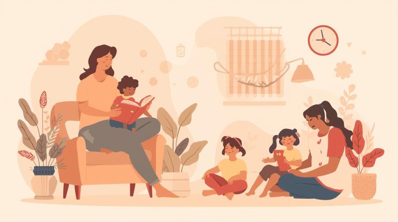 ilustrasi strategi praktis mengatasi parental burnout